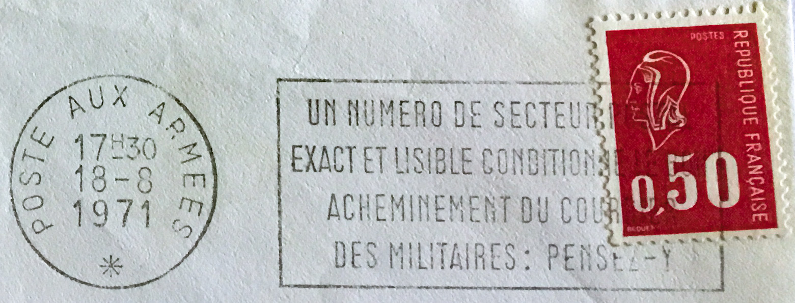 Poste aux armées